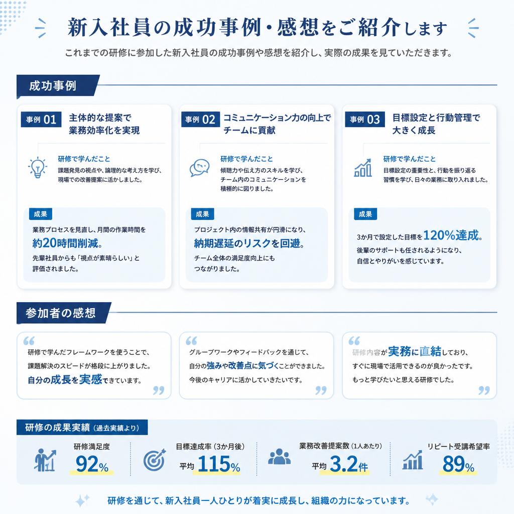 受講者の声