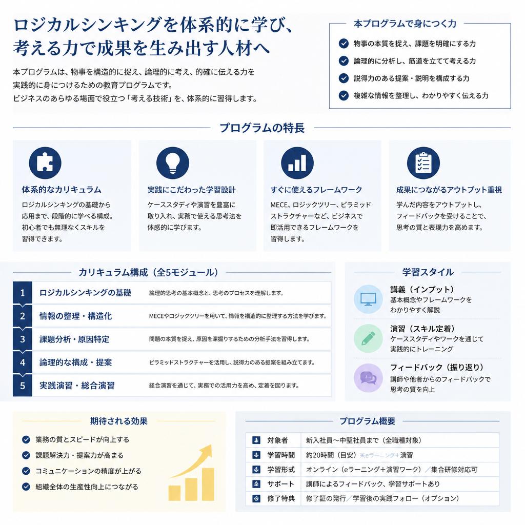 効果的な教育プログラム