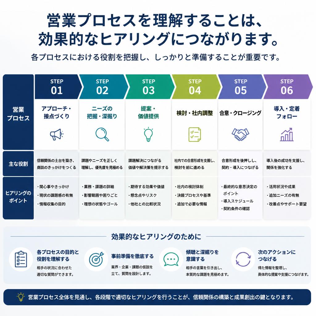 セールスプロセスの理解
