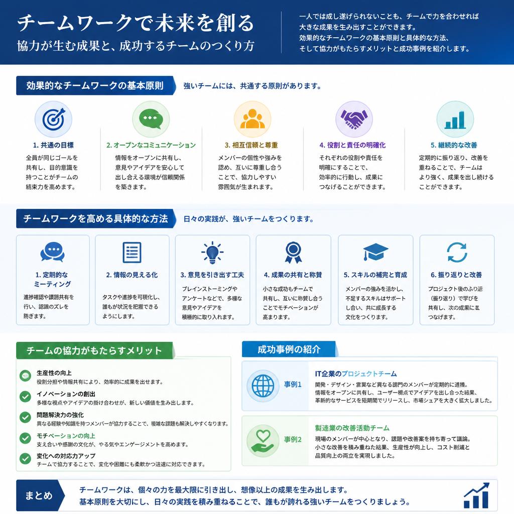 2. チームワークを強化する秘訣