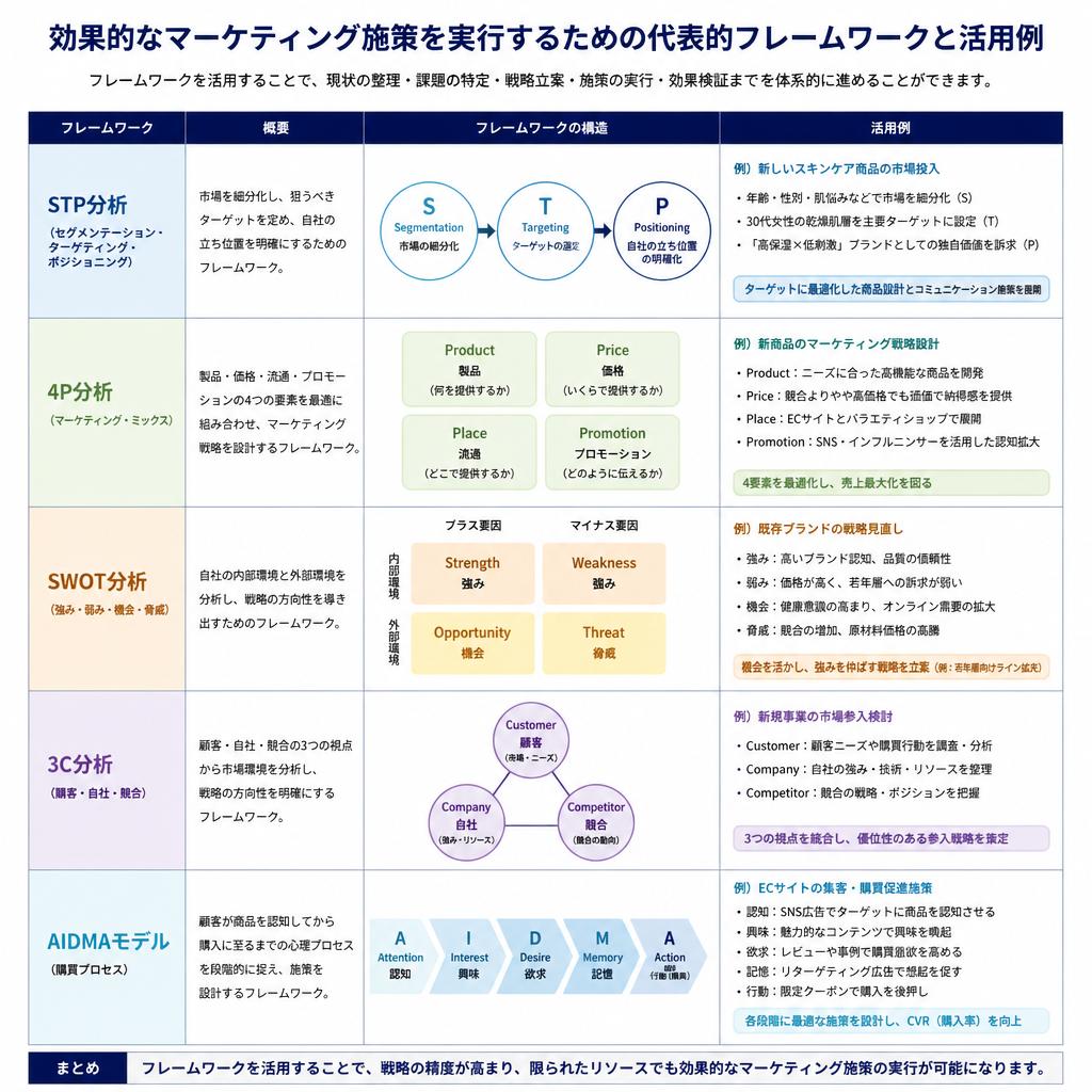 マーケティングフレームワークの重要性