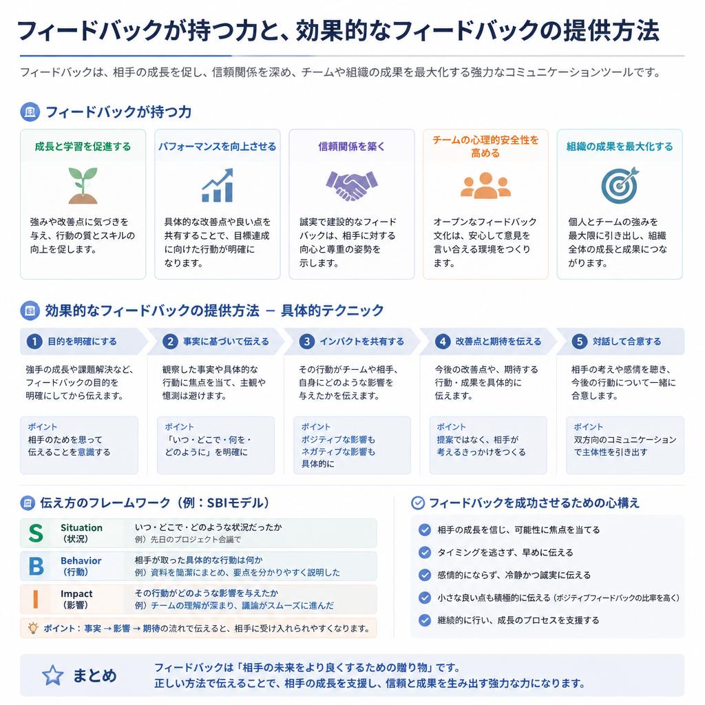 フィードバックの重要性